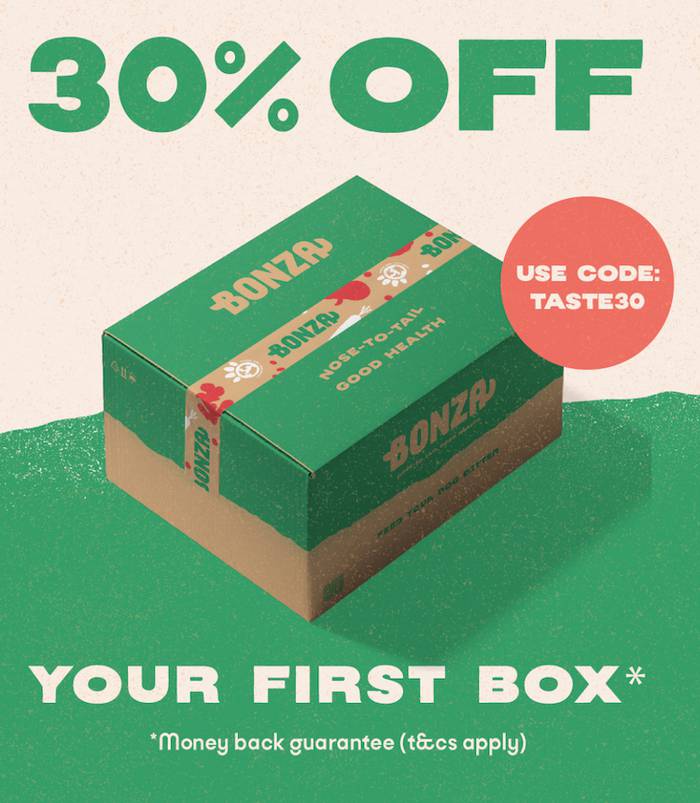 An example of social media ad creative from Bonza with a 30% off discount incentive.