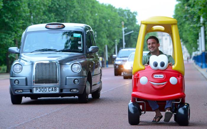Cosy Couple Cabs April Fools' prank.