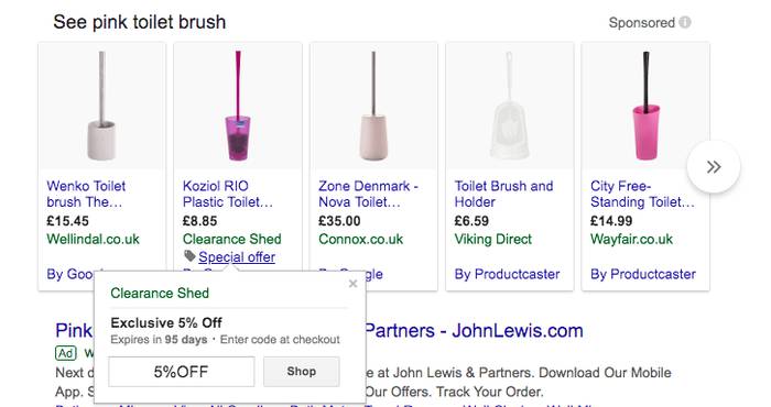 Google Shopping Promotions