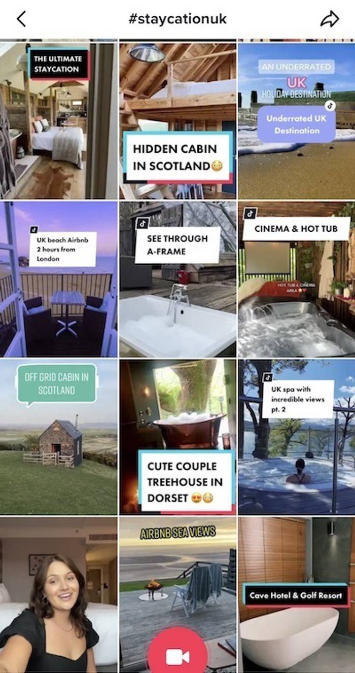 Good example of how to use 'who' and 'what' in travel TikToks.