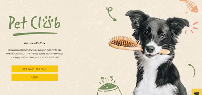 Harringtons Pet Club poster