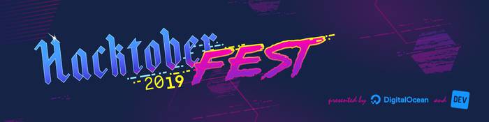 Hacktober 2019 banner.