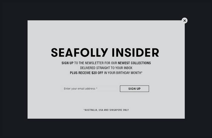 Subscribe Box Example