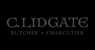 Logo of C. Lidgate, a traditional butchery and charcuterie business, featuring the name and descriptive text in a vintage font.